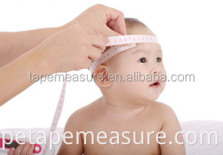 Medical Disposable Measuring Baby Head Gifts 1Meter Paper Tape Measure For Kids